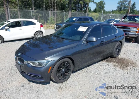 2017 BMW 330I xDrive from USA, damaged, VIN WBA8D9G59HNU58726